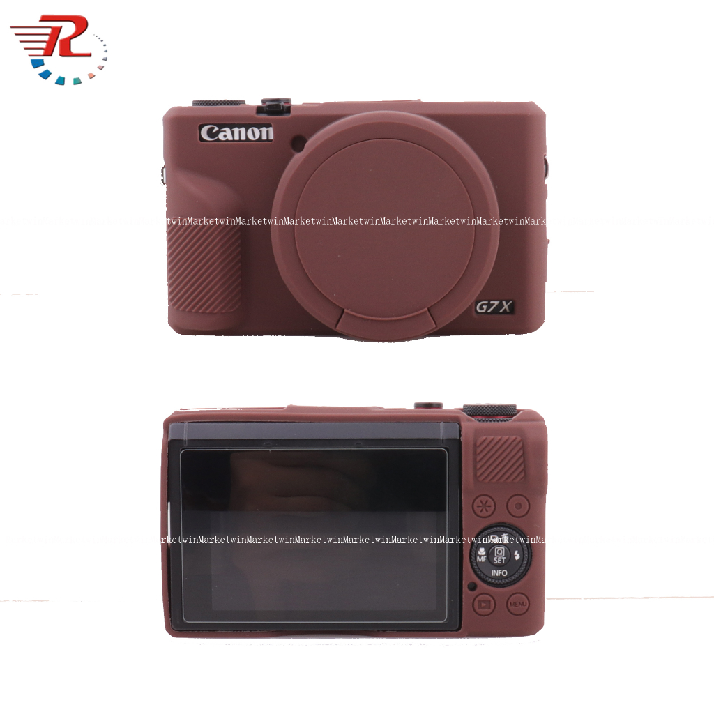 เคสยางซิลิโคนนิ่ม สําหรับกล้อง Canon G7X3 Canon G7X3 G7Xiii G7X Mark iii