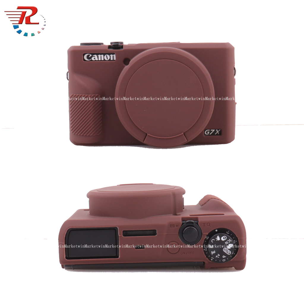เคสยางซิลิโคนนิ่ม สําหรับกล้อง Canon G7X3 Canon G7X3 G7Xiii G7X Mark iii