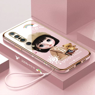 เคสโทรศัพท์มือถือ ลายการ์ตูนเด็กผู้หญิงเบเร่ต์ พร้อมสายคล้อง สําหรับ Xiaomi 12 Xiaomi 12lite Xiaomi 11T Xiaomi 11TPRO Xiaomi Mix4 Xiaomi CIVI