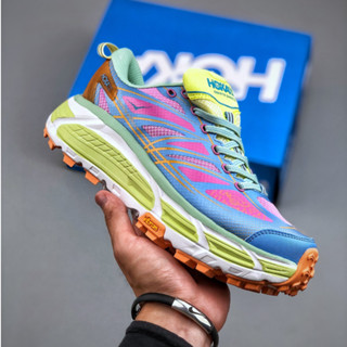 รองเท้าวิ่ง รองเท้าวิ่ง Hoka Mafate Speed 2 น้ําหนักเบาพิเศษ พื้นหนา สําหรับวิ่งจ๊อกกิ้ง