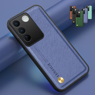 เคสป้องกันโทรศัพท์มือถือ แบบแข็ง ขอบนิ่ม กันกระแทก สําหรับ vivo V27e case เคส