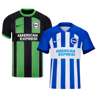 เสื้อเชิ้ต ลายทีมชาติฟุตบอล Brighton 2023-24 ชุดเหย้า สําหรับผู้ชาย