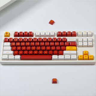 【In stock】SA profile  EVA 02 keycap doubleshot ABS keycaps 61/64/68/84/87/96/980/104/108