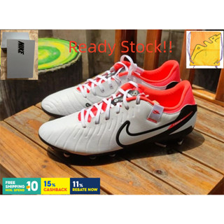รองเท้าฟุตบอล Tiempo Legend 10 Elite FG outdoor sports soccer shoes Free Shipping COD size 38-45