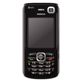 โทรศัพท์มือถือ Nokia N70 N70 2.1 นิ้ว FM Radio Symbian OS