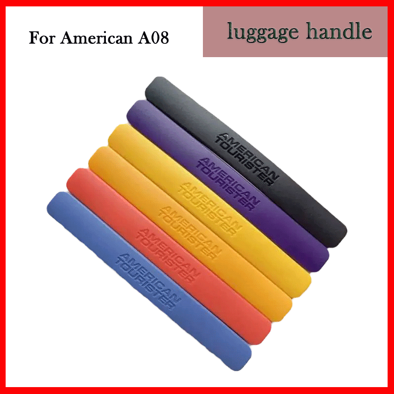 ที่จับกระเป๋าเดินทาง AO8 สีม่วง สีเหลือง อุปกรณ์เสริม สําหรับนักท่องเที่ยวอเมริกัน