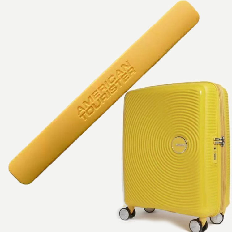 ที่จับกระเป๋าเดินทาง AO8 สีม่วง สีเหลือง อุปกรณ์เสริม สําหรับนักท่องเที่ยวอเมริกัน