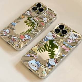 เคสโทรศัพท์มือถือ แบบนิ่ม ลายแมวน่ารัก สําหรับ iPhone 14 13 12 Pro Max i11