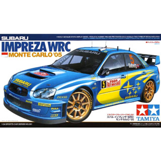 Tamiya โมเดลรถยนต์พลาสติก สเกล 1:24 Impreza WRC Monte Carlos 05 24281