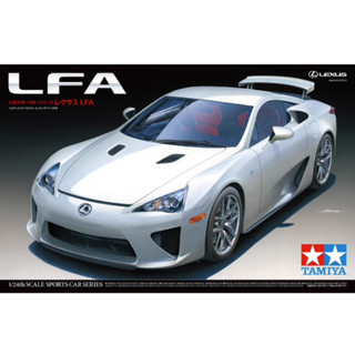 Tamiya 24319 ชุดโมเดลรถสปอร์ต สเกล 1/24 Lexus LFA พร้อมอะไหล่ PE แกะสลักรูปภาพ