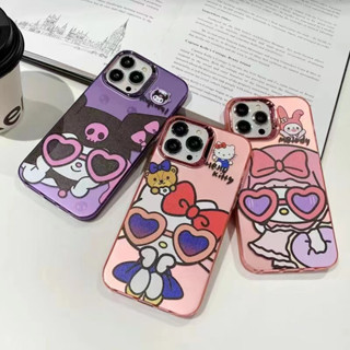 เคสโทรศัพท์มือถือ กันลื่น ลายเลเซอร์น่ารัก แฟชั่น สําหรับ iPhone 14Pro Max 14Pro 14 13 Pro 13Pro Max 12 Pro Max 12 Pro 12 11