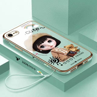 เคสโทรศัพท์มือถือ ลายการ์ตูนเด็กผู้หญิงเบเร่ต์ พร้อมสายคล้อง สําหรับ NOTE 12 VIP NOTE 12 PRO 4G NOTE 12 PRO 5G