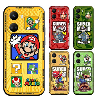 เคส huawei Y6 Y7 Y6S PRO Y7A Y6P Y9S Y9 Prime 2018 2019 นิ่ม เนื้อแมตต์ ลาย Mario luig สําหรับ