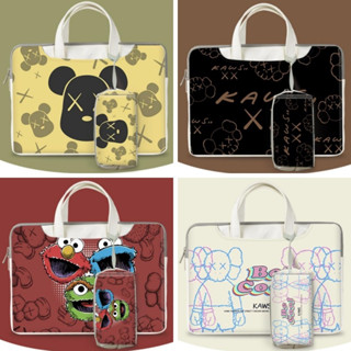 ⭐️With power pack ⭐️PU Waterproof Computer bag Cartoon SESAME STREET laptop bag 12 13 14 15 15.6 17.3 inch