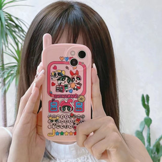 เคสป้องกันโทรศัพท์มือถือ ลายการ์ตูน Powerpuff Girls Big Brother รวมทุกอย่าง สําหรับ iPhone14 13 12 11 Pro MAX