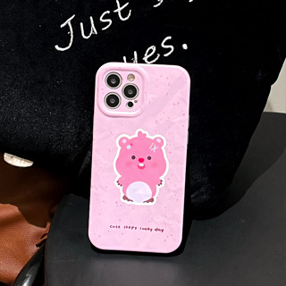 เคสโทรศัพท์มือถือ ลายการ์ตูนลูปปี้น่ารัก 3D ป้องกันกล้อง สําหรับ iPhone 14 13 12 11 Pro Max