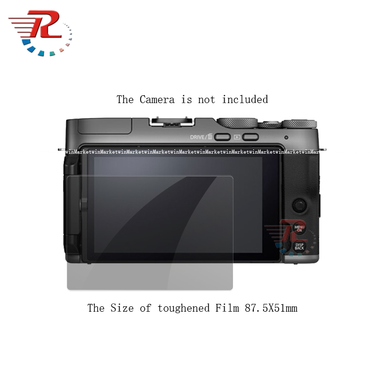Fujifilm XA7 กระจกนิรภัยป้องกันหน้าจอสําหรับ Fujifilm XA7 XA5 XA20 XA10 XA3 XA2 XA1 XM1