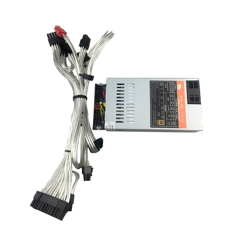 550W MINI 1U แหล่งจ่ายไฟเดสก์ท็อป 110V 220V Full Modular PSU Flex 550wW PSU Active PFC 500W ATX Flex