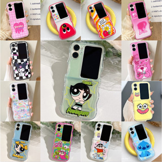 เคสโทรศัพท์มือถือ แบบพับได้ ป้องกันการตก ลายการ์ตูน Powerpuff Girls สําหรับ OPPO Find N2