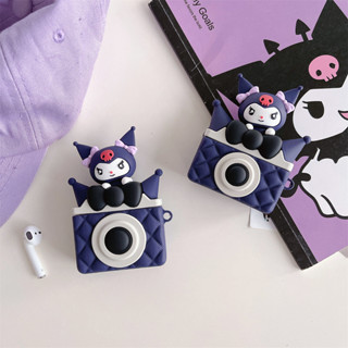 เคสหูฟังไร้สาย ลายกล้อง Kulomi สําหรับ iphone AirPods Pro AirPods 1 2 3