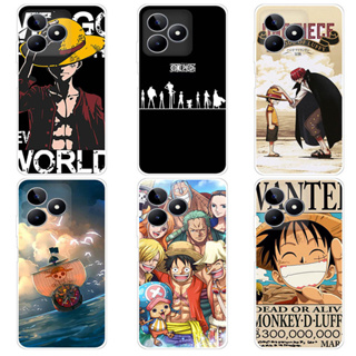 เคส OPPO Realme C53 Narzo N53 Case การ์ตูน One Piece เคสซิลิโคน Soft TPU โทรศัพท์มือถือ Back เคส