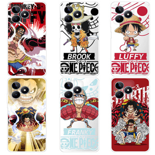 เคส OPPO Realme C53 Narzo N53 Case การ์ตูน One Piece Luffy เคสซิลิโคน Soft TPU โทรศัพท์มือถือ Back เคส