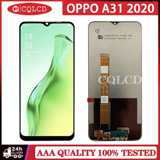 Oppo A31 2020 จอแสดงผล LCD หน้าจอสัมผัส Digitizer แบบเปลี่ยน