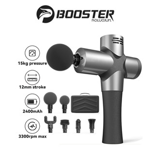 Booster Pro 3 ปืนนวดกล้ามเนื้อลึก เครื่องนวดสั่นสะเทือน เสียงรบกวนต่ํา สําหรับฟิตเนส สร้างปืน Fascia