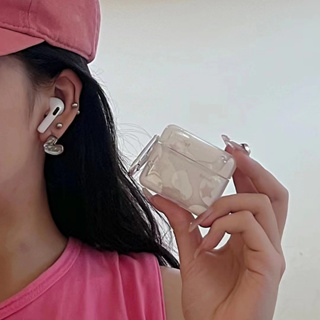 เคสหูฟัง tpu แบบนิ่ม ลายดาวห้าแฉก สําหรับ airpods 1 2 pro 3