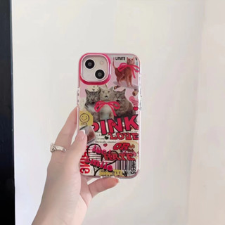 เคสโทรศัพท์มือถือแบบนิ่ม tpu ลายแมวเซอร์ไพรส์ สําหรับ iPhone 14 14promax 14pro 11 12 12PRO 12PROMAX 13 13pro 13promax