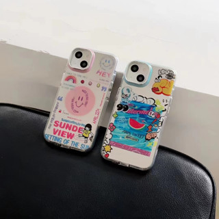 เคสโทรศัพท์มือถือ tpu แบบนิ่ม พิมพ์ลาย สําหรับ iPhone 14 14promax 14pro 12PRO 12PROMAX 13 13pro 13promax