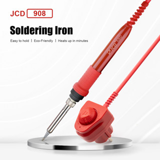 หัวแร้งเชื่อมบัดกรีไฟฟ้า JCD ADJ99-908 60W 220V ปรับอุณหภูมิได้ 2023