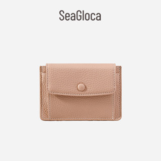 Seagloca ใหม่ กระเป๋าสตางค์หนัง pu ลายลิ้นจี่ อเนกประสงค์ แฟชั่นสําหรับสตรี No.1192