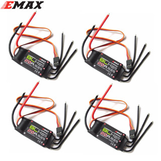 Emax BLHeli Series 12A 20A 30A 40A 50A 60A 80A ESC ตัวควบคุมความเร็วอิเล็กทรอนิกส์ พร้อม BEC สําหรับโดรนบังคับ FPV DIY 1 ชิ้น