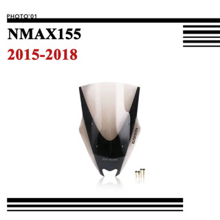 Psler กชิวหน้า บังลม กระจกหน้ารถ กระจกกันลม สําหรับ Yamaha NMAX155 NMAX 155 2015 2016 2017 2018