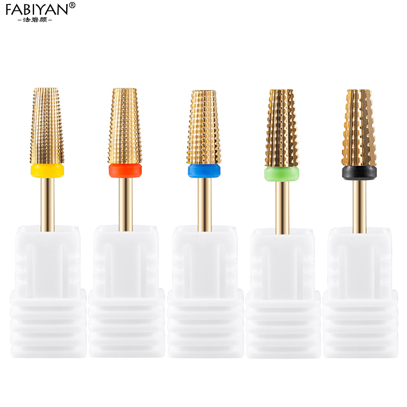 หัวเจียรเล็บ หัวเหล็กทังสเตน แยกชิ้น สำหรับเจียรเล็บ แบบแยกหัว 2.35mm FABIYAN