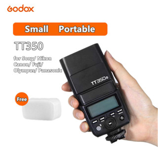 Godox TT350 แฟลชกล้อง สปีดไลท์ ขนาดเล็ก TTL HSS GN36