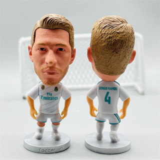 ตุ๊กตาฟิกเกอร์ Real Madrid 4 Sergio Ramos ความสูง 6.5 ซม. 2018 Season