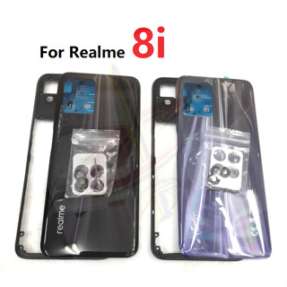 กรอบเลนส์กล้องด้านหลัง สําหรับ Realme 8i