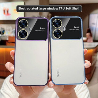 เคสโทรศัพท์มือถือแบบนิ่ม กันกระแทก หรูหรา สําหรับ Realme C55