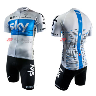 Sky Pro ชุดเสื้อแขนสั้น สําหรับขี่จักรยานเสือภูเขา