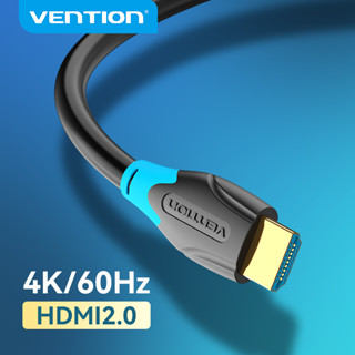 Vention สาย HDMI 4K HDMI 2.0 อะแดปเตอร์ HDMI ความเร็วสูง สําหรับ PC TV