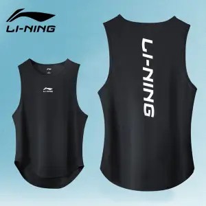 Li Ning ใหม่ เสื้อยืดคอกลม แขนสั้น ทรงหลวม สไตล์สปอร์ต แฟชั่นฤดูร้อน สําหรับทุกเพศ 2023