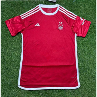 เสื้อกีฬาแขนสั้น ลายทีมชาติฟุตบอล Nottingham Forest 23-24 ชุดเหย้า