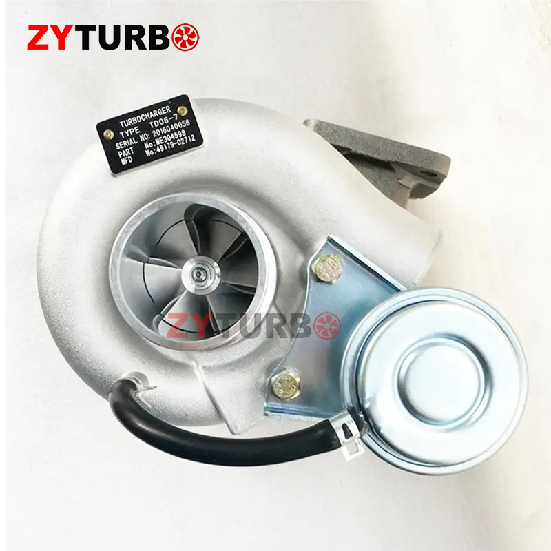 TD06-7 Turbo ME304598 49179-02712 สําหรับ Mitsubishi Fuso รถบรรทุกมอเตอร์ 6M60 FK6 FQ6 FK7 FM6 RM1