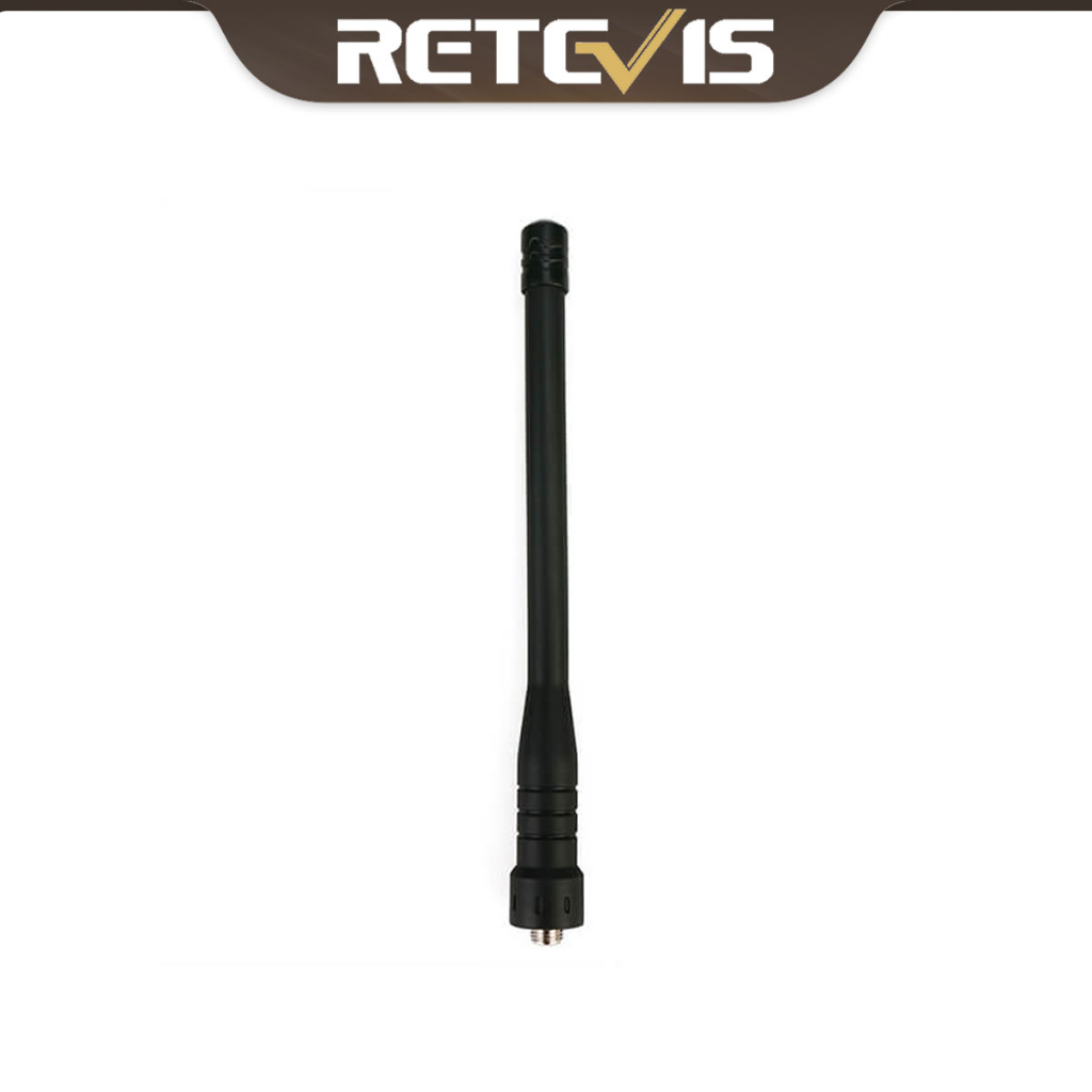 Retevis Walkie-Talkie เสาอากาศแบบยืดหดได้, SMA-F UHF VHF 144/430MHz เสาอากาศดูอัลแบนด์