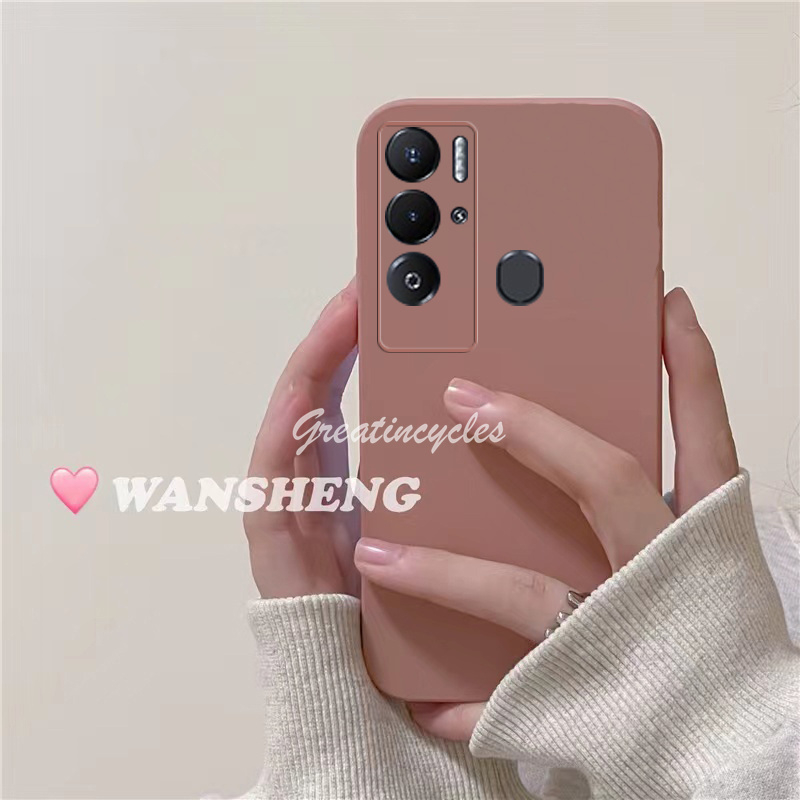 Tecno Pova Neo LE6 / Pova 5 Pro LH8n / Pova Neo 3 LH6n เคส สีแคนดี้ สด น้อย ฝาหลัง ซิลิโคน ป้องกันรอ