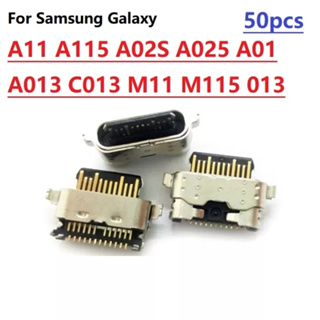 แท่นชาร์จ Usb ปลั๊ก Type C สําหรับ Samsung Galaxy A11 A115 A02S A025 A01 Core A013 C013 M11 M115 013