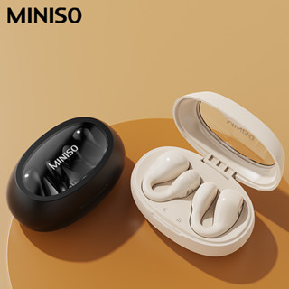 Miniso M14 ชุดหูฟังบลูทูธไร้สาย HIFI กันน้ํา ลดเสียงรบกวน HD