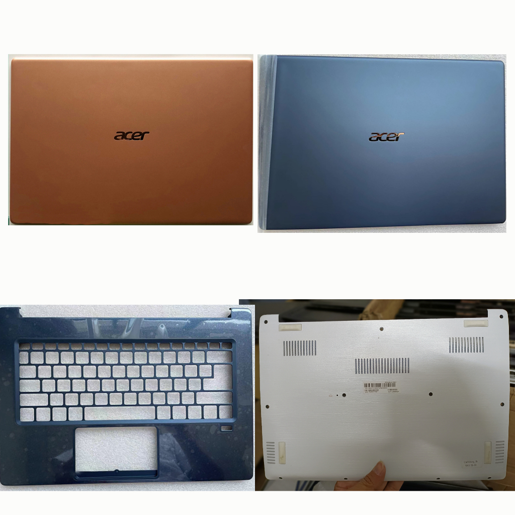 ใหม่ฝาครอบสําหรับ Acer SF514-52T, SF514-52/SF514-51/53, N17W3 รุ่นฝาครอบ A ด้านข้างฝาครอบด้านบน LCD backside แผง/ B ด้านข้างฝาครอบ palmrest/ D ฝาครอบด้านล่าง
